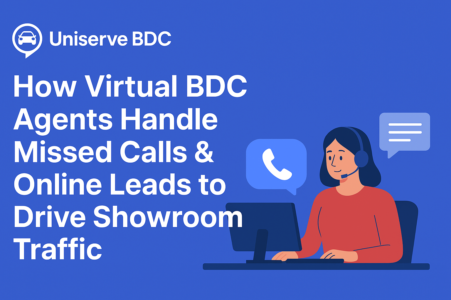 Virtual BDC Agents Handle Missed Calls & Online Leads