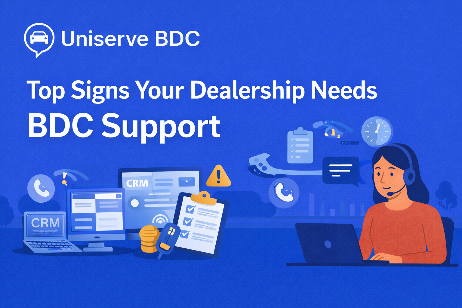 Top Signs Your Dealership Needs BDC Support